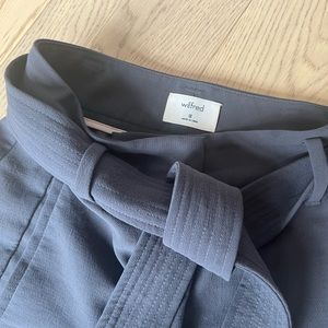 Aritzia Jallade Crepe Tie-Front Pant, size 00